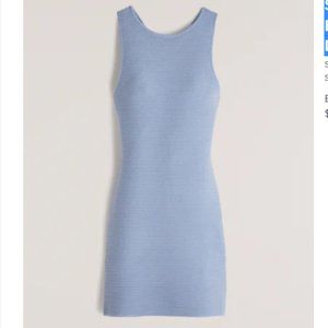 Scuba Cross-Back Knit Mini